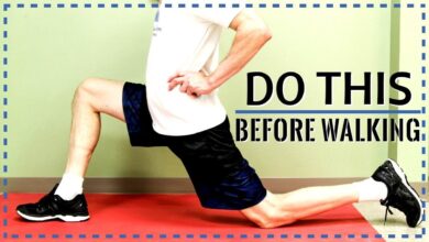 Should you stretch before walking