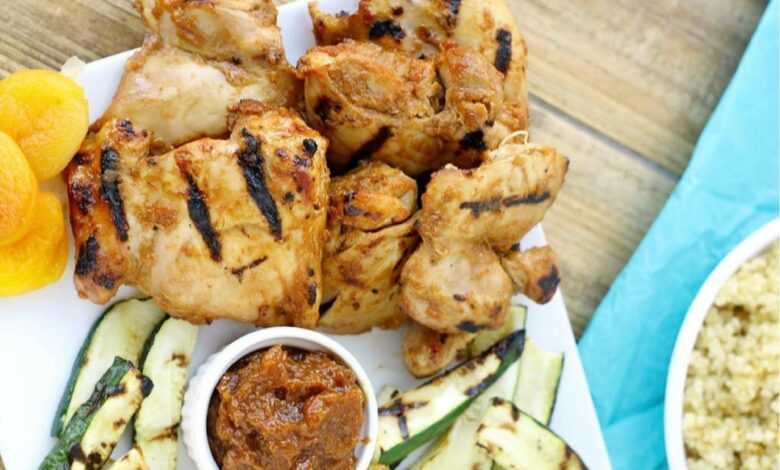 7 grilled chicken recipes under 350 calories