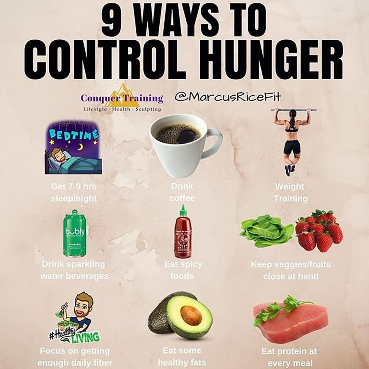 6 tips manage post run hunger