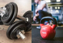 Dumbbells versus kettlebells versus bands