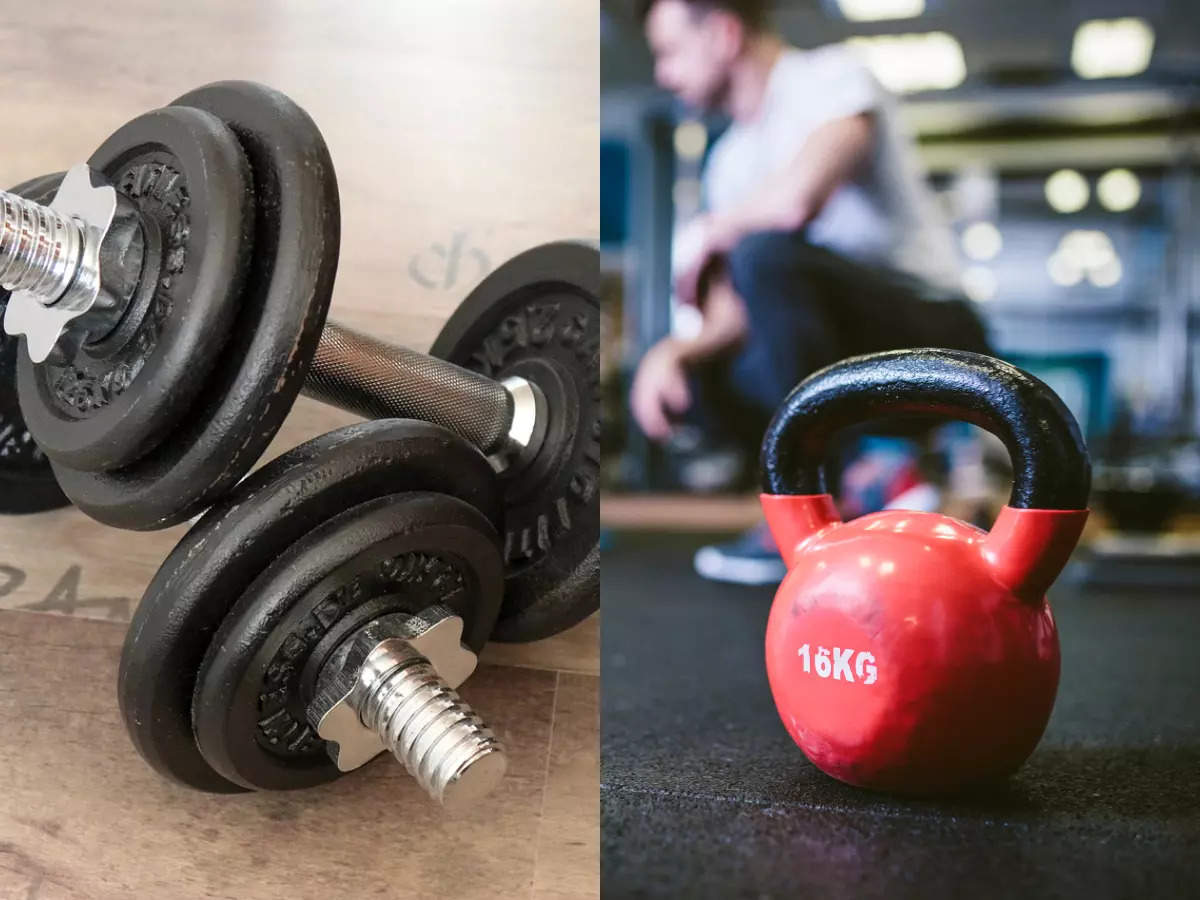 Dumbbells versus kettlebells versus bands