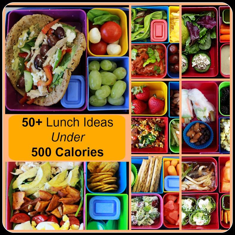 500 calorie lunches look like