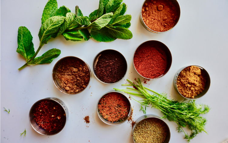 Exciting herbs spices healthy flavor