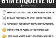 Phones at the gym etiquette 101