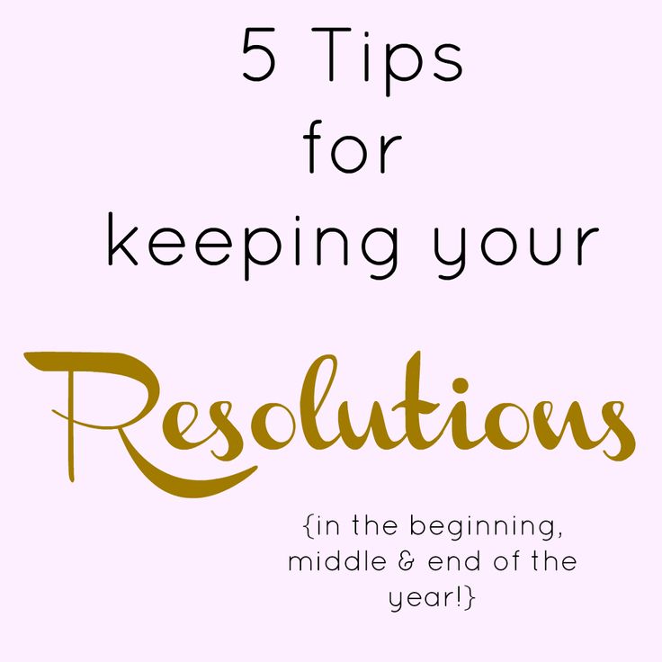 5 no fail approaches to resolutions