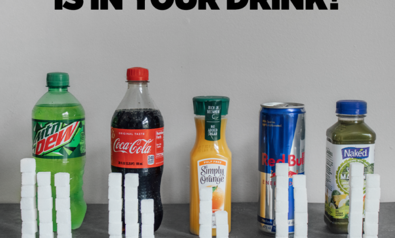 What 6 grams of sugar looks like holiday drinks edition