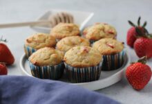 Savory almond flour muffins
