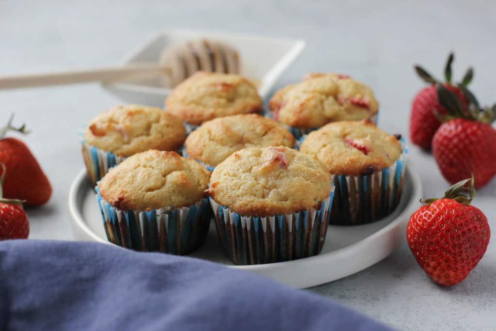 Savory almond flour muffins