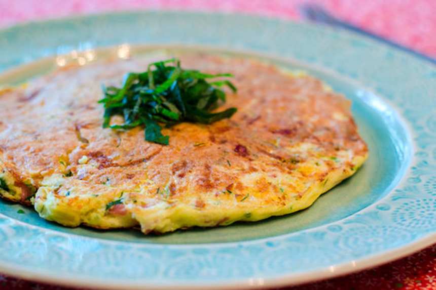 Gluten free zucchini pancakes yogurt dressing recipe