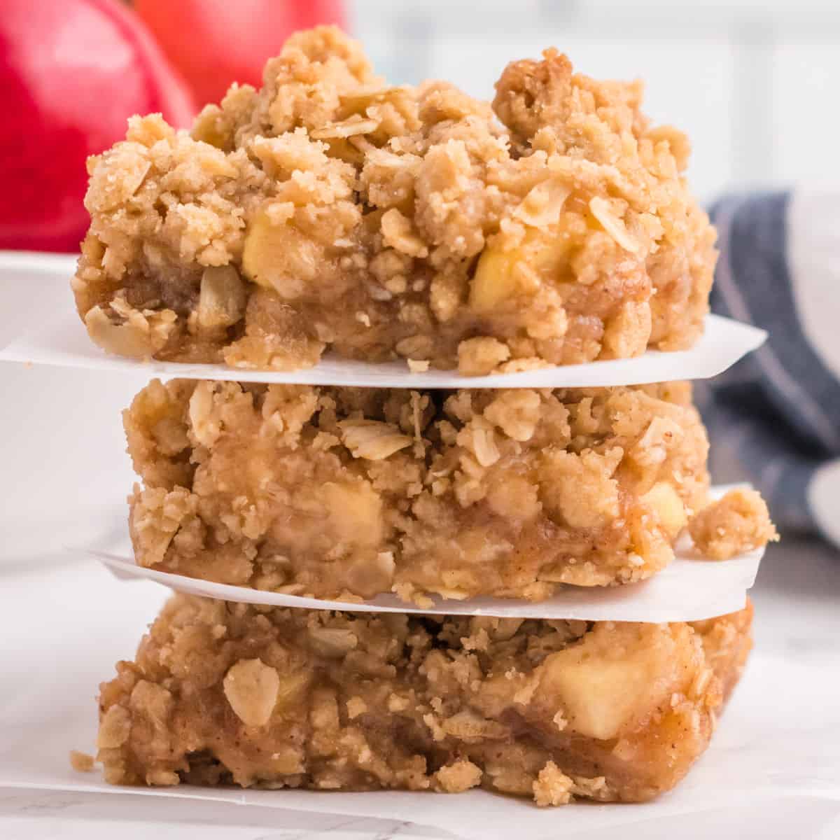 Bars oatmeal oat realhousemoms originally Apple oatmeal bars