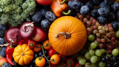 Seasonal fruits and vegetables to eat this fall