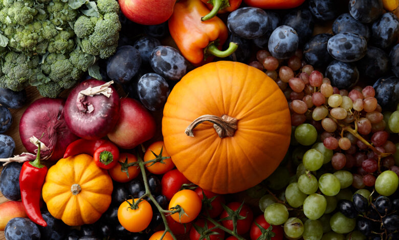 Seasonal fruits and vegetables to eat this fall