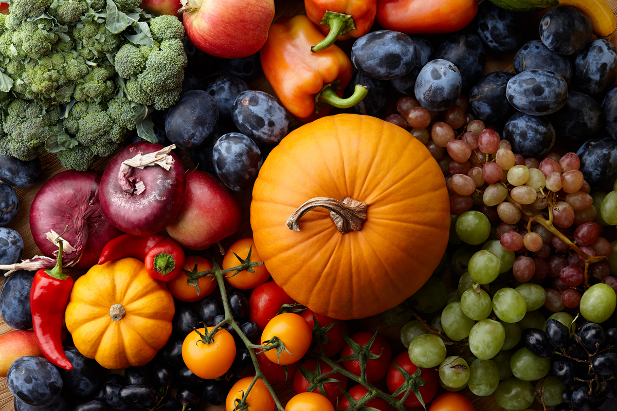 Seasonal fruits and vegetables to eat this fall