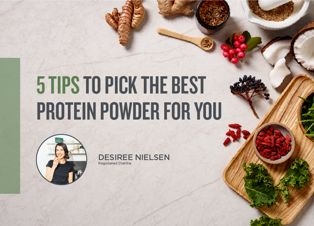 5 tips on picking the best protein powder for you