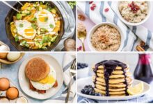 5 diets and 5 recipes for 350 calorie breakfasts