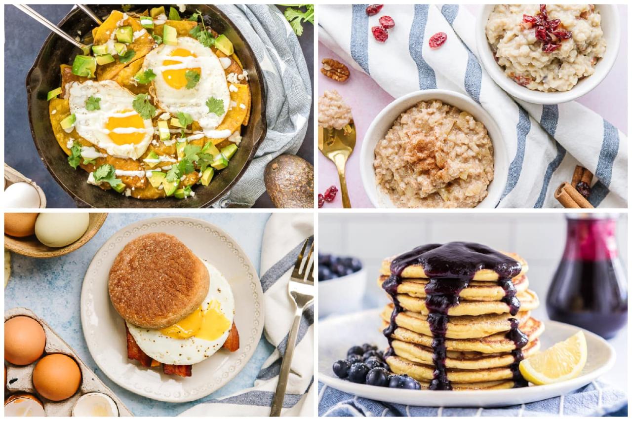 5 diets and 5 recipes for 350 calorie breakfasts