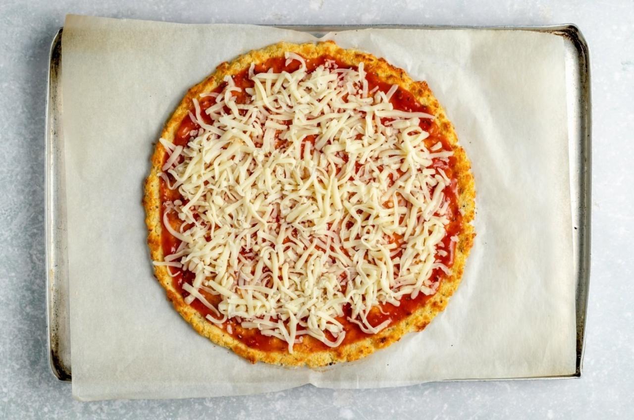 Cauliflower crust recipe