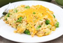 Chicken broccoli rice casserole