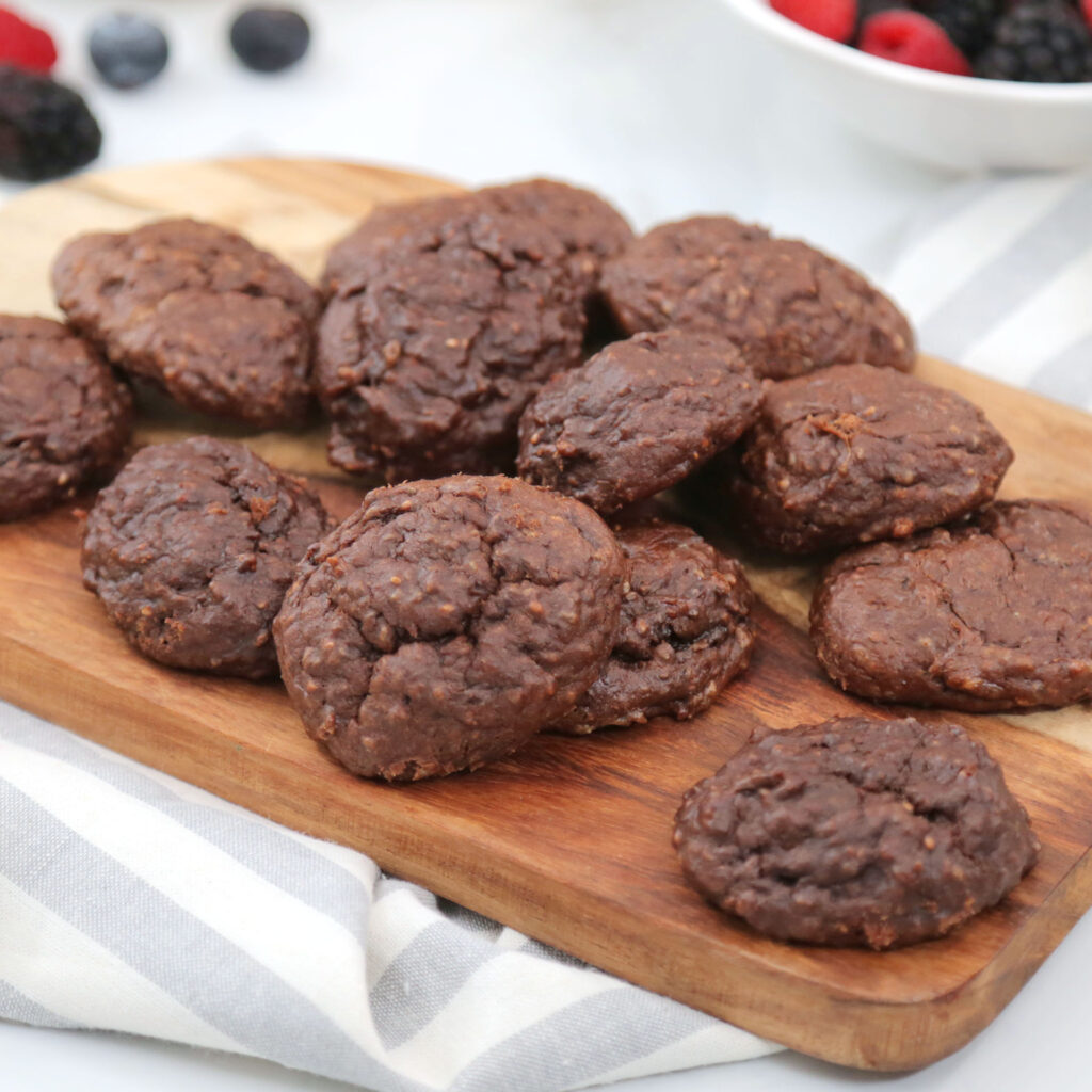 Chia oatmeal breakfast cookies