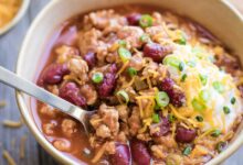 9 hearty chili recipes under 350 calories