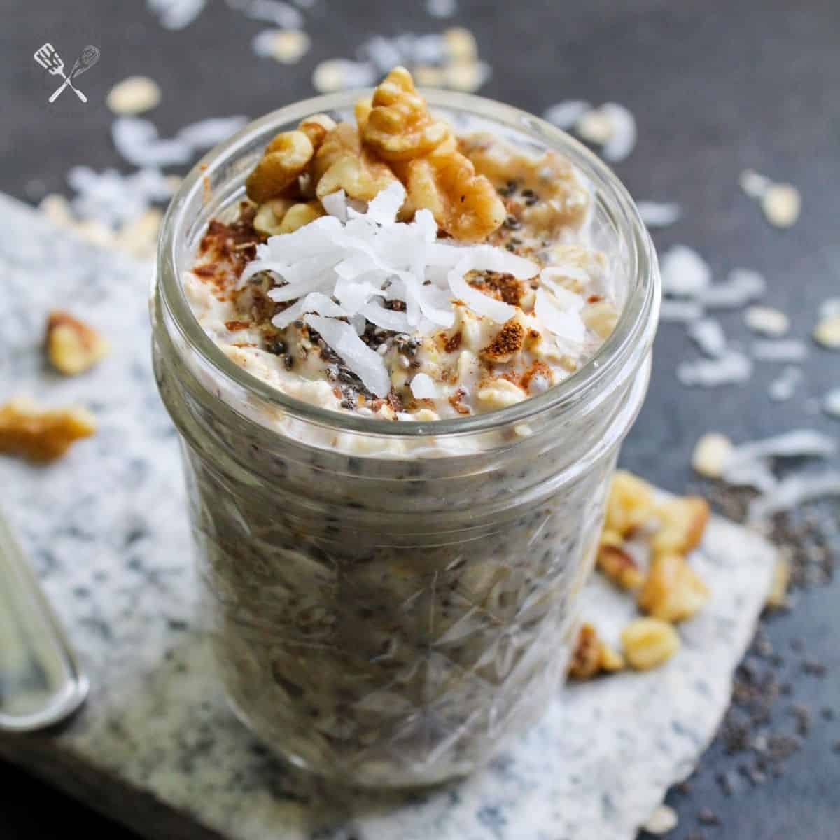 Oats overnight coconut tropical recipe wholefully healthy pineapple make cassie johnston