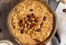 Overnight coffee oats recipe