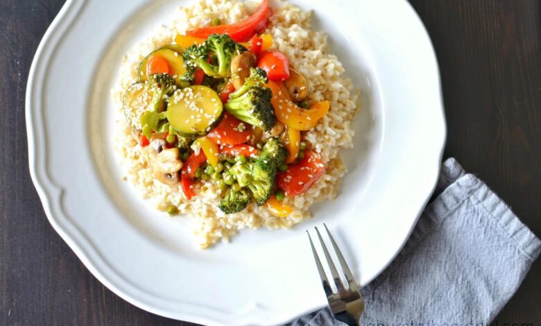 Recipe easy vegetable teriyaki stir fry