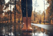 Tips for walking in the rain