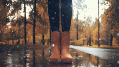 Tips for walking in the rain