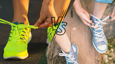 Walking versus running shoes whats the difference