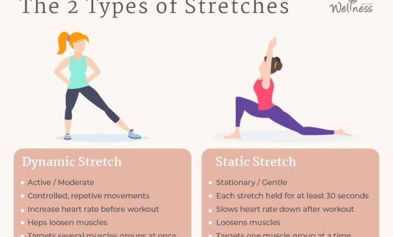 Primer active passive stretching