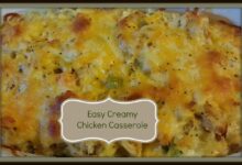 5 convenient chicken casseroles under 500 calories