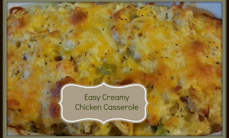 5 convenient chicken casseroles under 500 calories