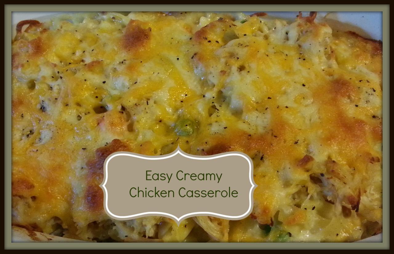 5 convenient chicken casseroles under 500 calories