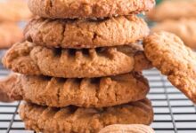 5 ingredient peanut butter cookies