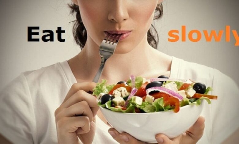 5 strategies to eat slower and lose weight