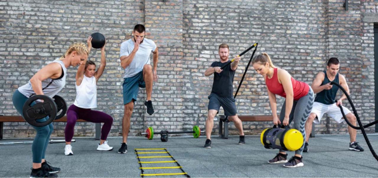 Buzz behind functional training