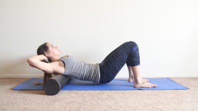 The right way to foam roll your entire back