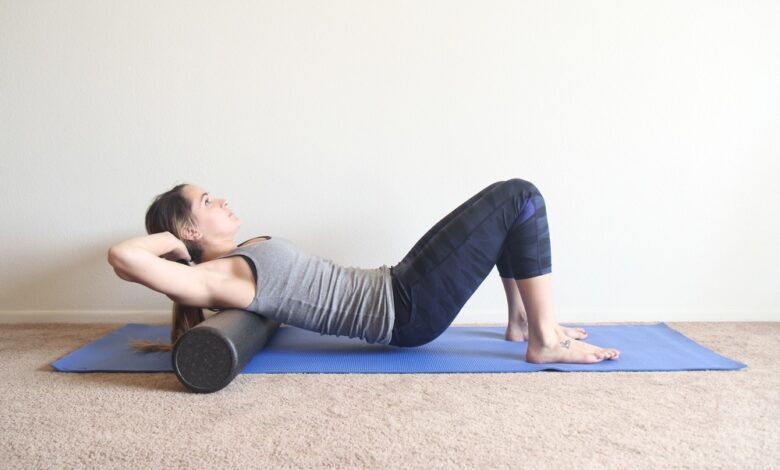 The right way to foam roll your entire back