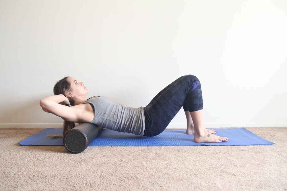 The right way to foam roll your entire back