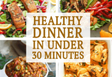 12 thirty minute clean eating dinners under 380 calories