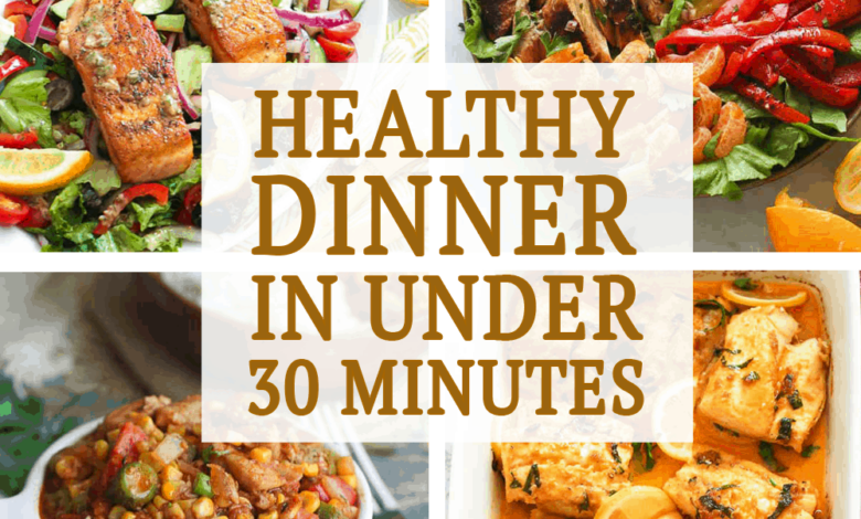 12 thirty minute clean eating dinners under 380 calories