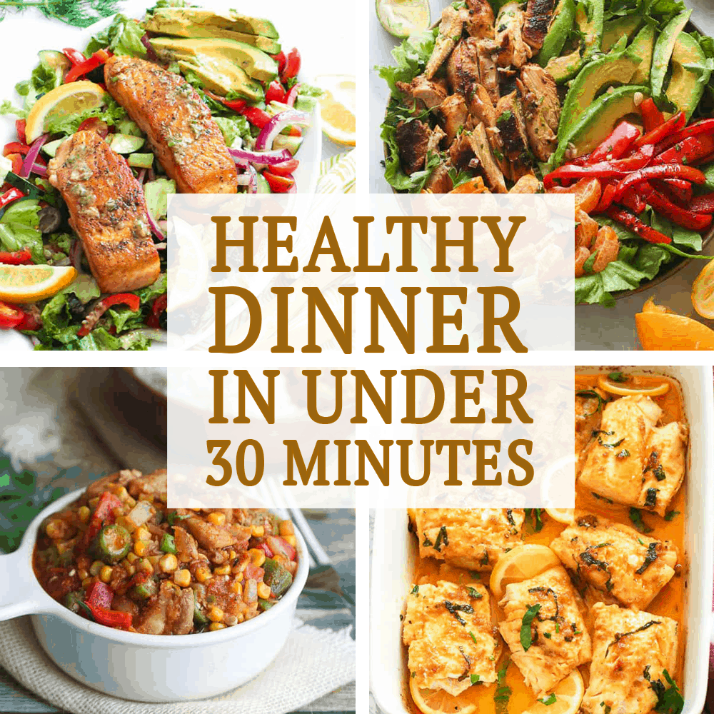 12 thirty minute clean eating dinners under 380 calories