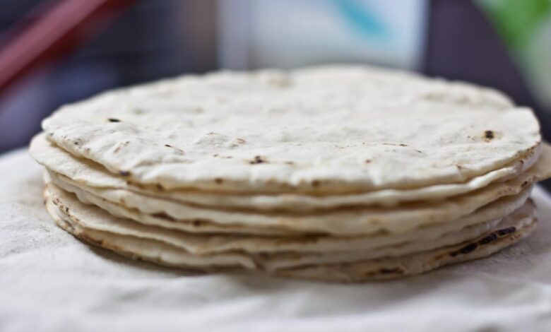 4 ingredient whole wheat tortillas