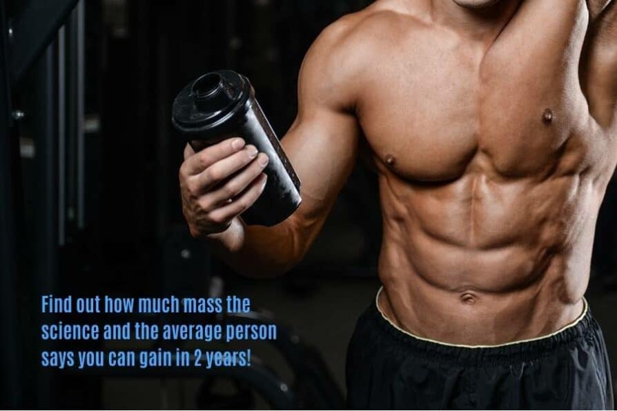 How much lean muscle can you really gain