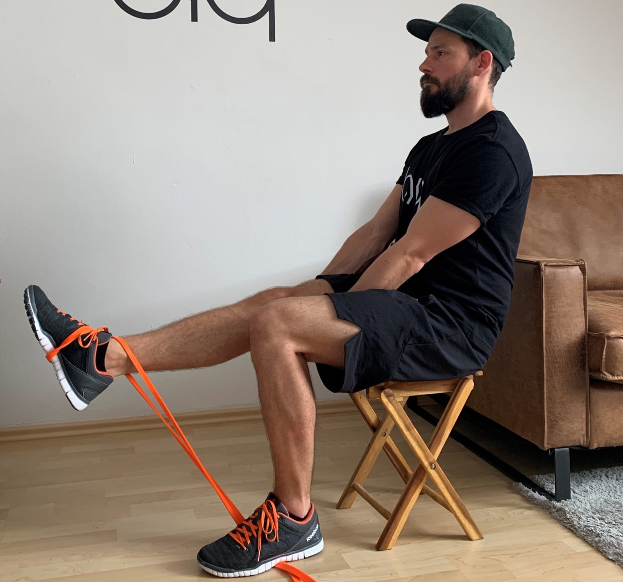 Your 9 minute resistance band leg workout