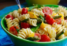 Gorgeously green spring pasta