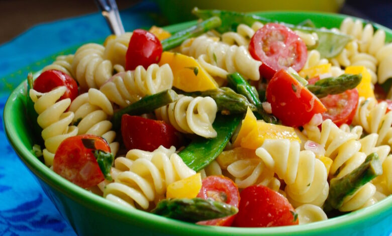 Gorgeously green spring pasta