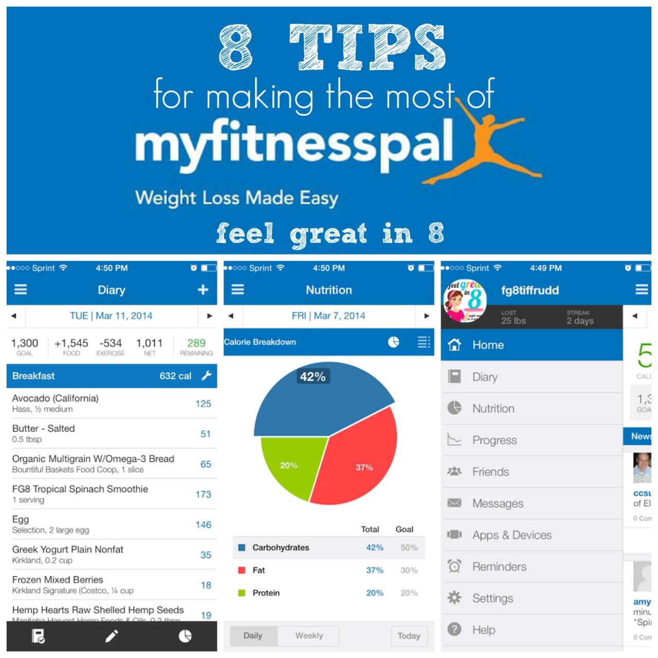 Myfitnesspal fitfab streethawk