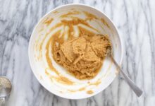 Vegan pbj thumbprint cookies